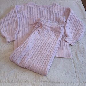 LA VIE EN ROSE 🐻‍❄️🎀Pink Marshmallow Lounge Set Size L